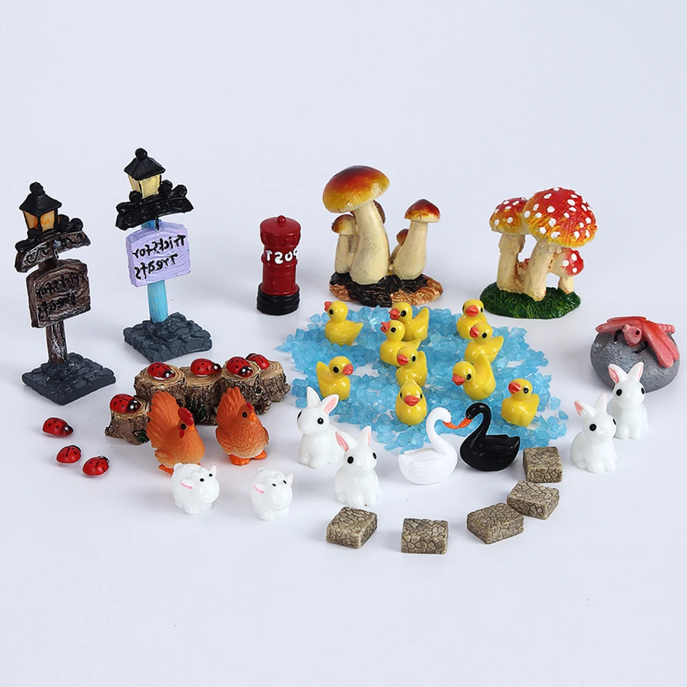 41 шт. искусственное украшение для сада| |