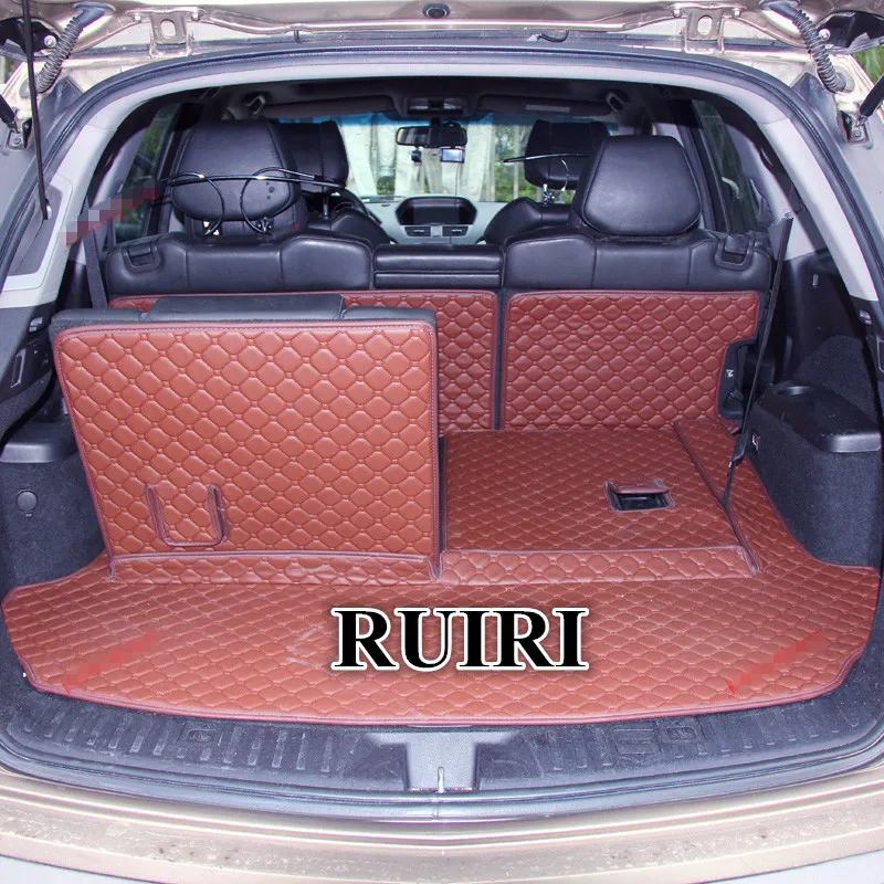 Хорошее качество! Специальные коврики для багажника Acura MDX на 7 мест 2013 2007