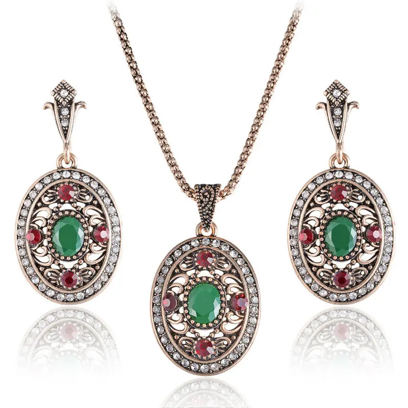 Винтажные Женские Ювелирные наборы ранние этнические ювелирные изделия с