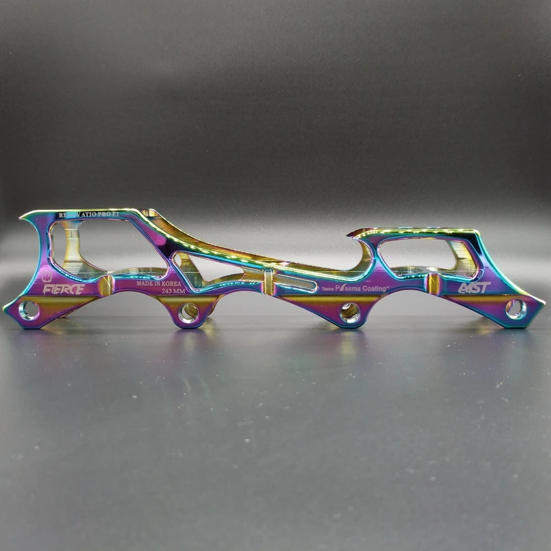 free shipping roller skates frame roller frame rocker frame abec-7 pink wheel 80*24