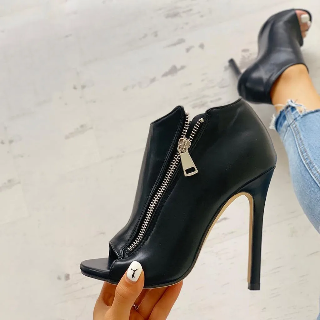 Летняя обувь chaussure femme женские пикантные вечерние сандалии с открытым носком на