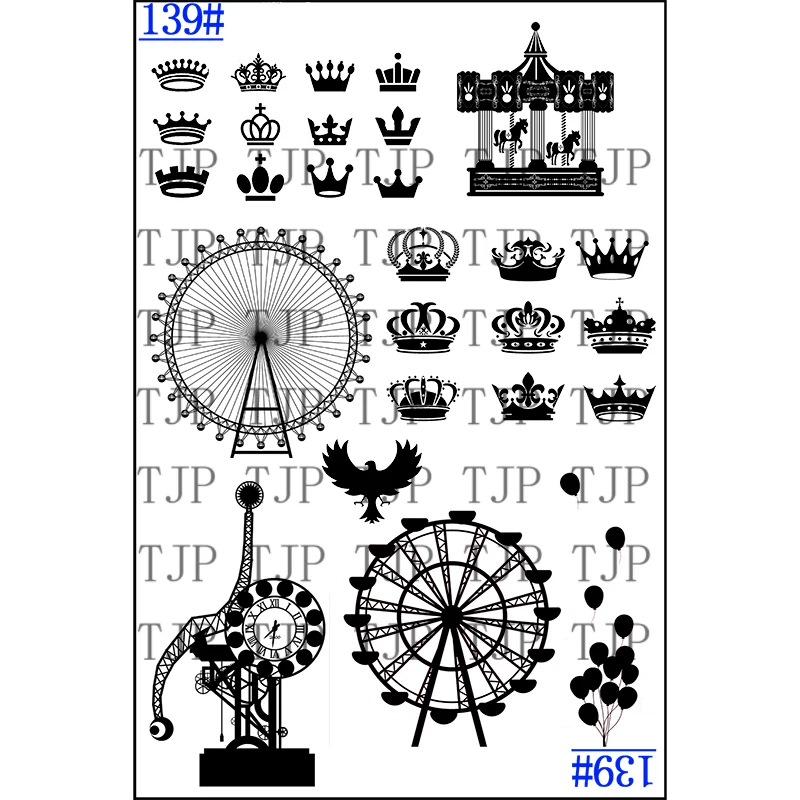 1 шт. прозрачный материал для Хэллоуина фламинго с использованием эпоксидной