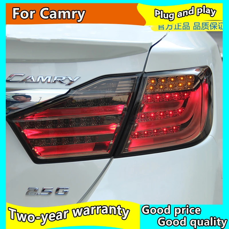 4pic автомобильный стильный светодиодный задний светильник для Toyota Camry 2012 2013 2014