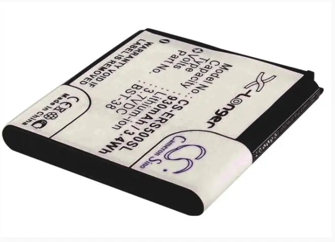 Аккумулятор Cameron Sino 930 мАч для SONY ERICSSON C510 C902 C902C C905 F100 Jalou K770 K770i K850 K850i K858 K858c K858I Mango R306