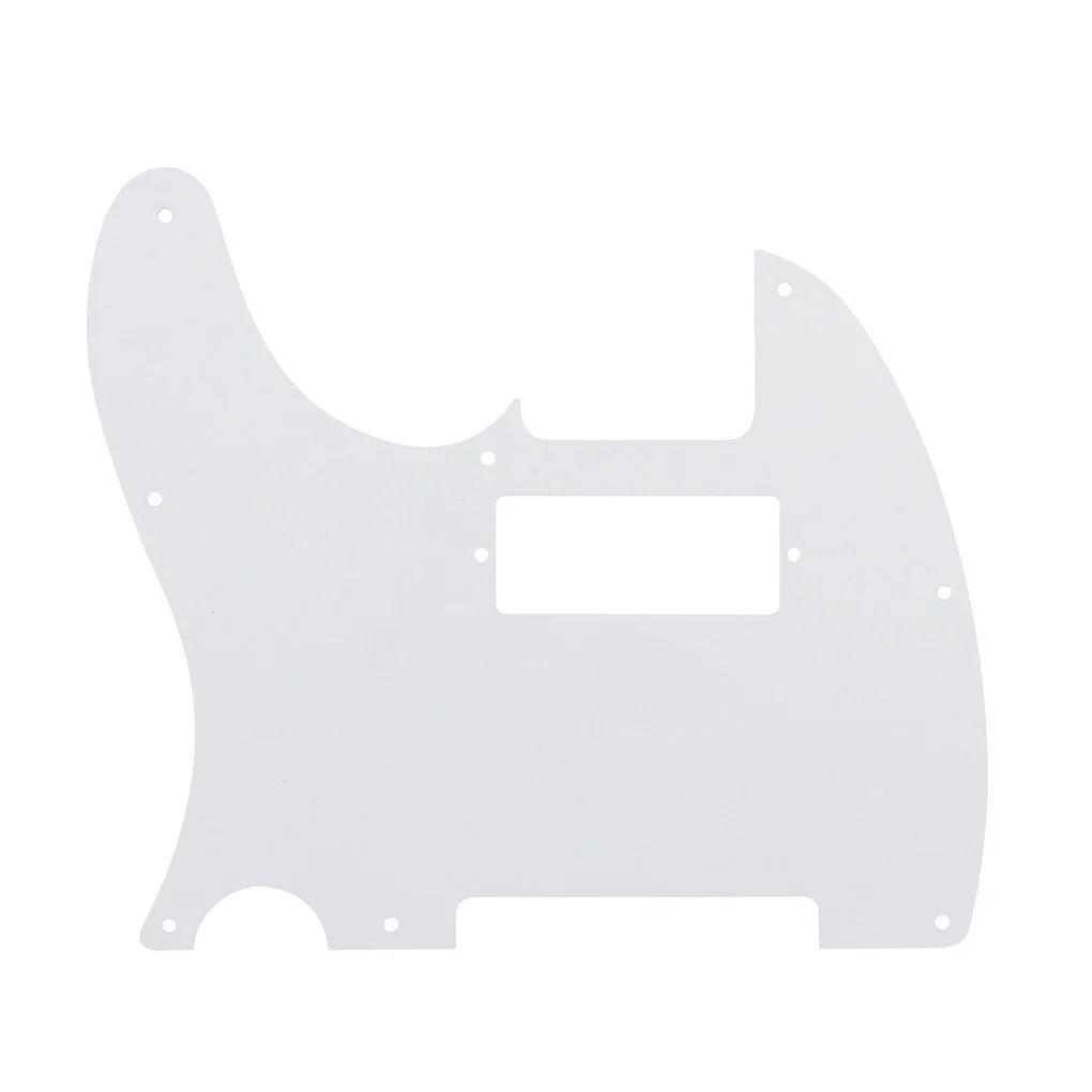 Белый 3Ply Pickguard Tele MINI Humbucker Накладка для защиты деки с винтами Guitar|humbucker pickguard|mini