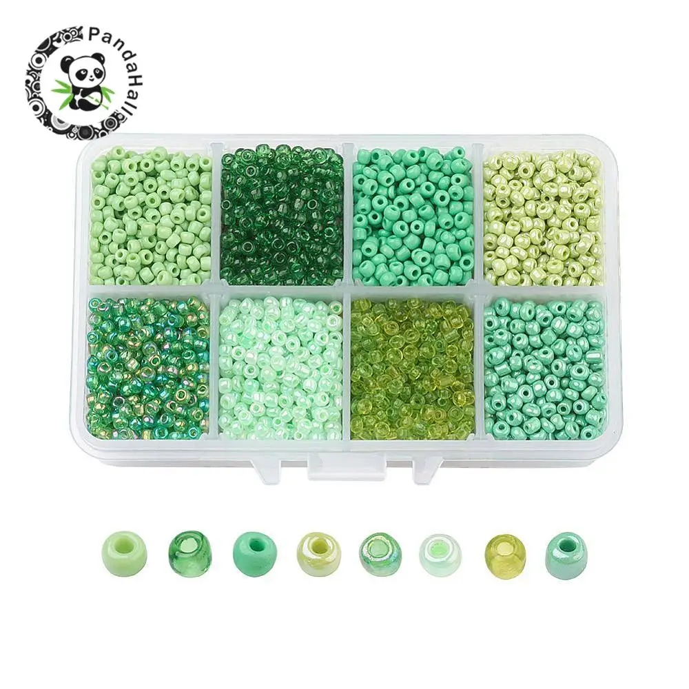 Mixed Color 3 1 коробка 6/0 стеклянный бисер смешанный цвет Ceylon круглые свободные бусины для самостоятельного изготовления ювелирных изделий 2 мм 3 мм 4 мм, отверстие: 1 мм - Цвет: Mixed Color 3