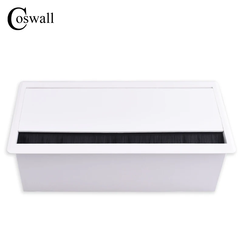 COSWALL тройная розетка европейского стандарта Настольная офисная с Пылезащитная