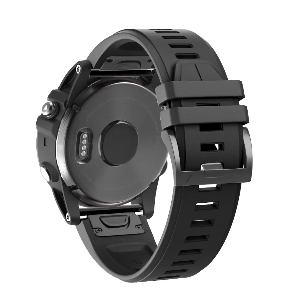 Ремешок силиконовый для смарт часов Garmin Fenix 6X 5X 5 6 Fenix3 12 14|Смарт-аксессуары| |