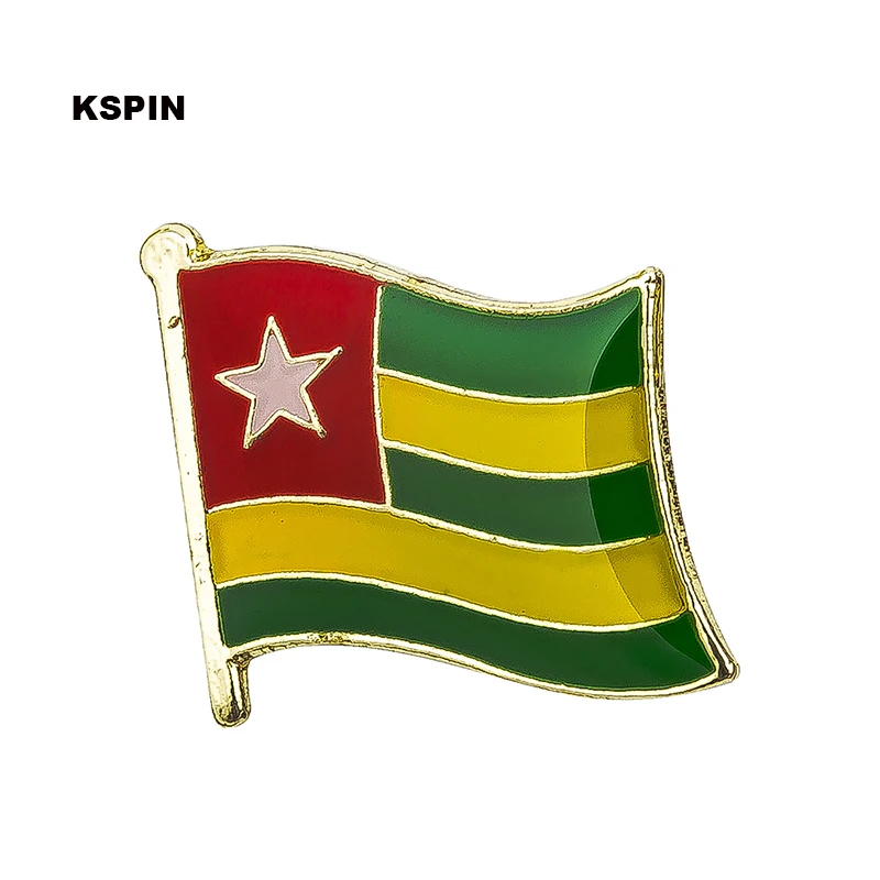Того флаг отворот Значки на булавка брошь бижутерия Rozetten Papier 10 шт KS 0051|badge badges|flag
