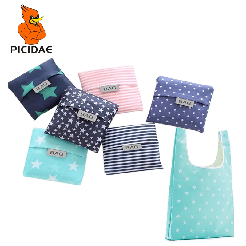 

Складная хозяйственная сумка многократное использование светильник для хранения рук эко на заказ портативный большой емкости логотип бол...