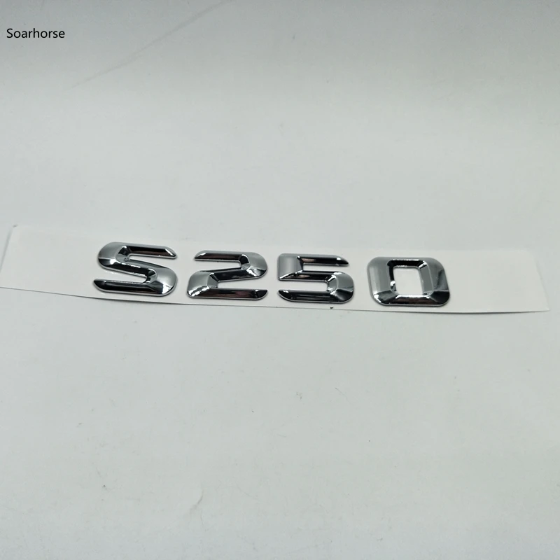 Soarhorse для Mercedes Benz S Class W220 W221 S220 S250 S300 S320 S350 S420 S450 задние буквы эмблема значки логотип наклейка