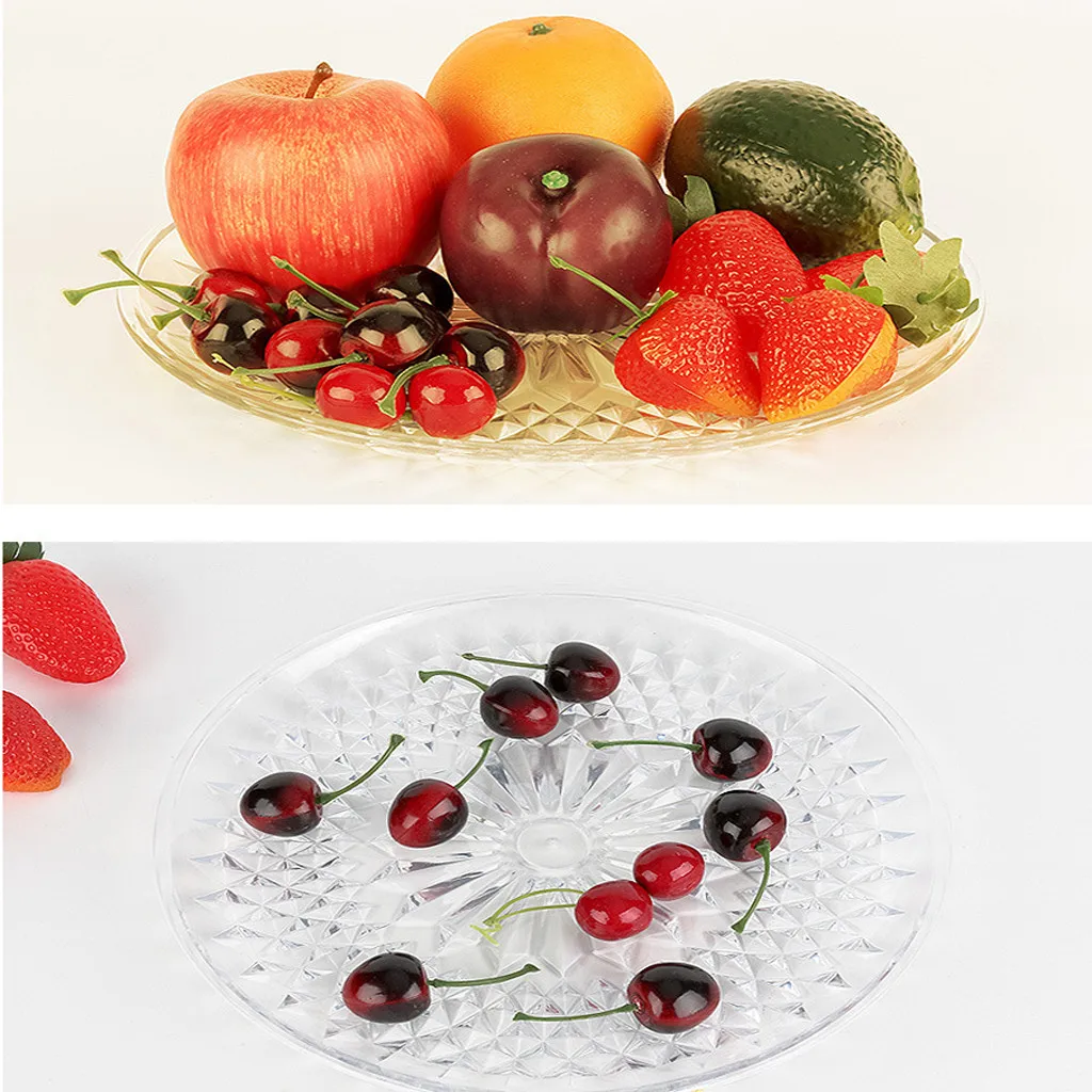 3 яруса Съемная тарелка для фруктов подставка выпечки с ручкой фурнитура торта