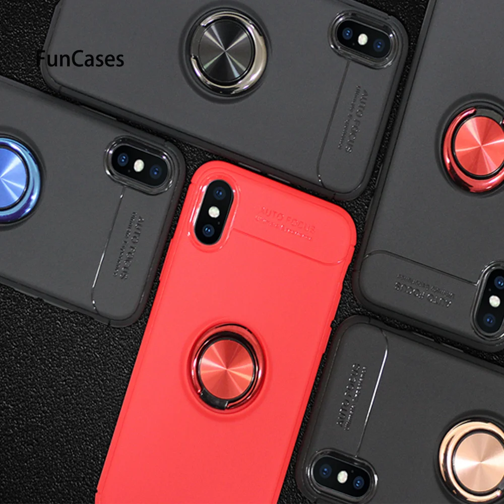 Чехол Pocophone F1 для Xiaomi mi 8 Lite чехол с силиконовым кольцом на магните Xio SE 6 Max 3 Red Note Pro 7