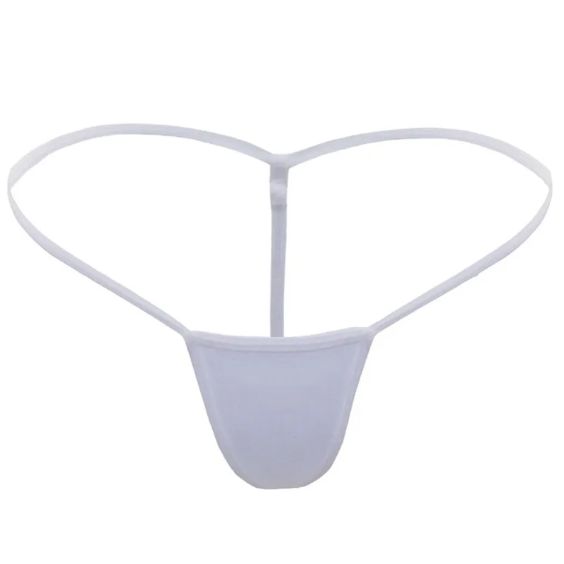 2018 New Style Women Sexy Simple Thong Pure Color G-string Pants |