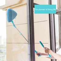 multipurpose ceiling glass window cleaning tool retractable rotary pole window cleaner dust brush glass home clean brush