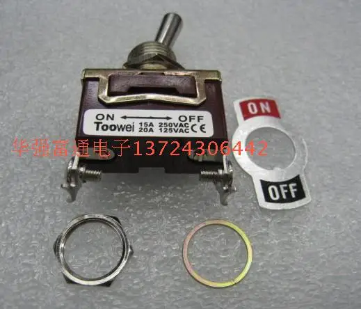 Поворотный переключатель с высоким током отвертка p2 файл 2Ppull поворотный 15A250V