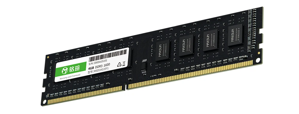 MAXSUN ram ddr3 4 Гб 1600 МГц память 11-11-11-29 пожизненная гарантия 240pin PC3-12800 память оперативная память ddr 3 настольный dimm для intel AMD