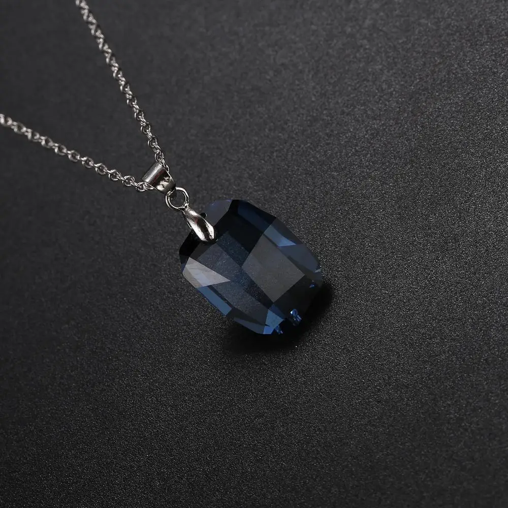 Ожерелье с графической подвеской мужские и женские кристаллы Swarovski|Ожерелья