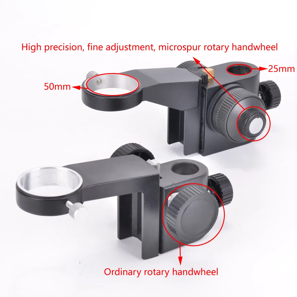 Heavy Diameter DIA 50mm Fine-tuned Adjustable Monocular Gear Zoom Video Microscope Stand Part Holder Support Ring | Инструменты
