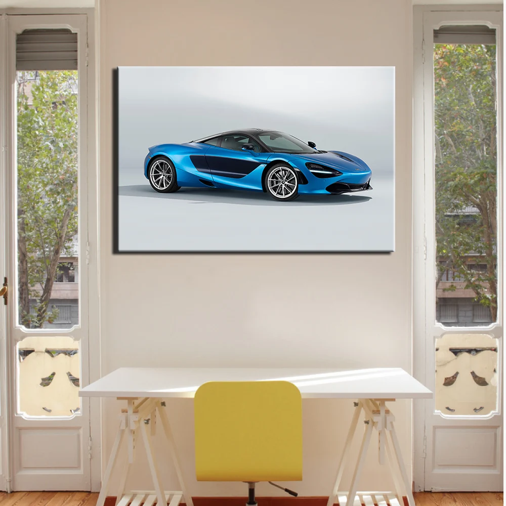 1 шт. Холст Картина Mclaren 720s суперкар HD плакаты и принты настенные картины для