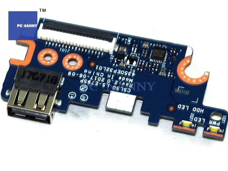 PCNANNY карта для ноутбука USB плата HP 15-BS Серии PN CSL50 LS-E795P 435OEP32L01 15-BS506NA набор динамиков