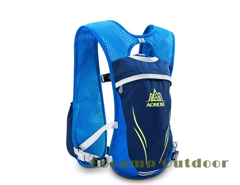 AONIJIE 5.5L обновленная Сумка для бега на открытом воздухе, рюкзаки для марафона, светоотражающий походный велосипедный рюкзак, гидратационный жилет, 2 цвета