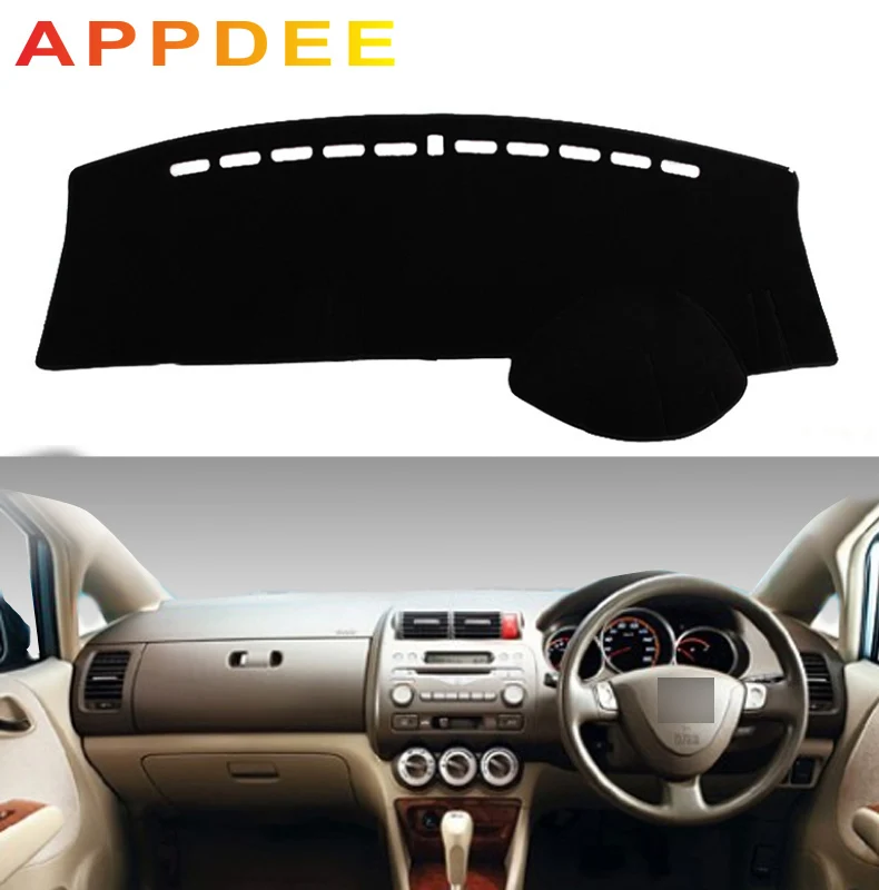 APPDEE для Honda Fit Jazz 2001 2002 2003 2004 2005 2006 2007 Тюнинг автомобиля тире коврики козырек от солнца приборной панели крышки Capte