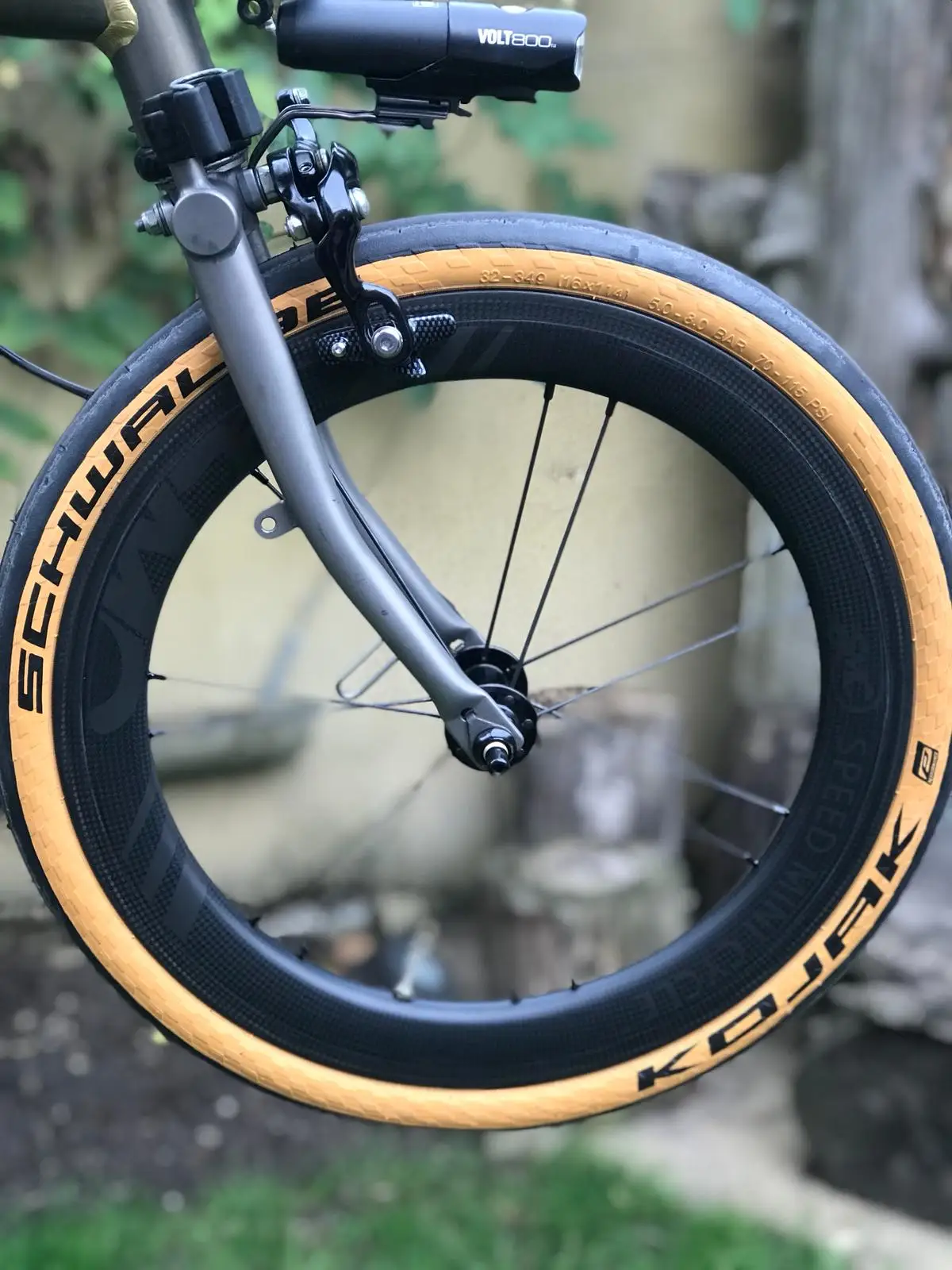 1" дюймов 349 карбоновые колеса велосипеда Brompton 2-Скорость с лезвием спицы складной для велосипеда с дисковыми тормозами легкий SMC Скорость мини цикла