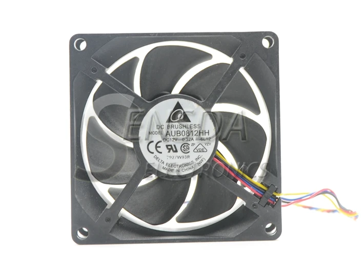 Оригинальный Для delta AUB0812HH 8025 12V 0.32A 4P PWM сервер инвертор Вентилятор охлаждения|cooling