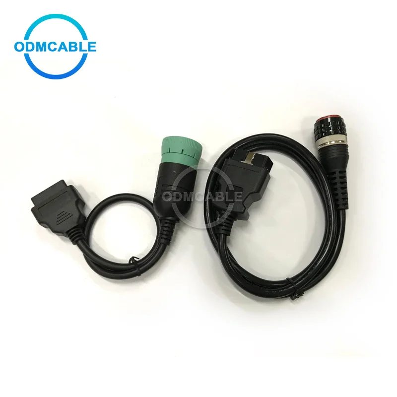 OBD II с 9-контактным диагностическим кабелем vocom 16-контактный диагностический