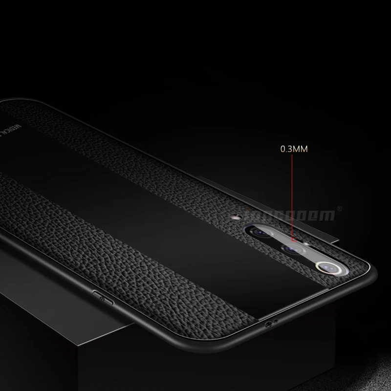 Роскошный винтажный противоударный чехол для Xiaomi Mi 9 кожаный защитный на заднюю