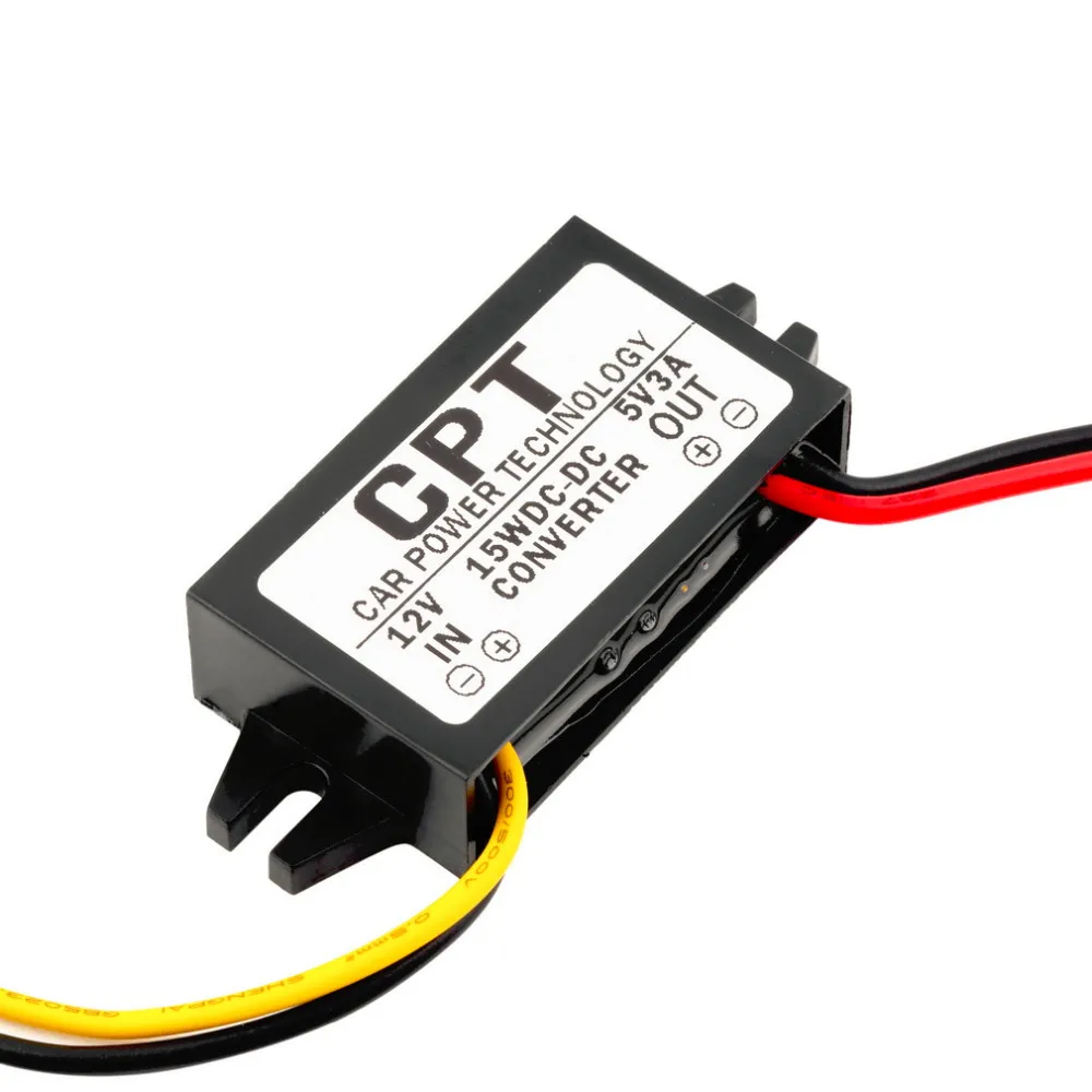 Универсальный DC5V 3A 15 Вт преобразователь модуль Duble USB выход адаптер питания Прямая