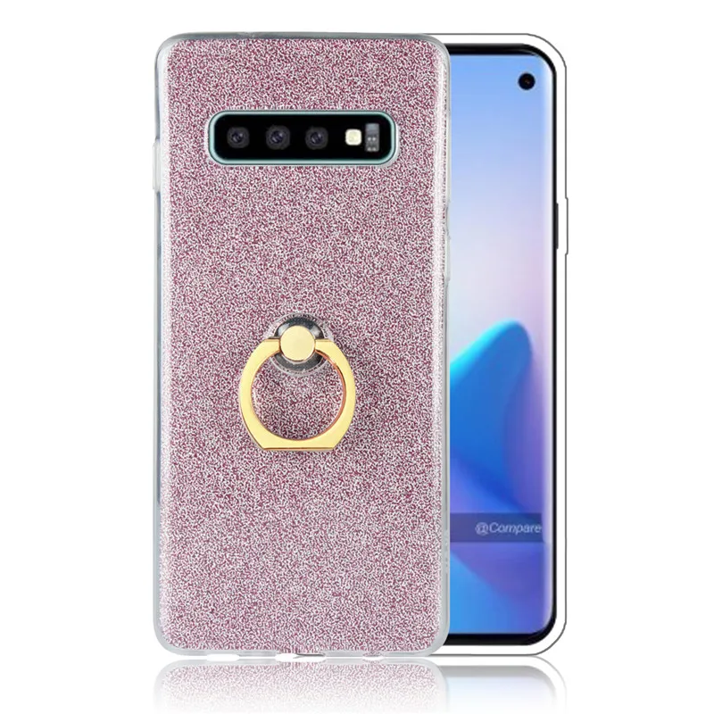 Для samsung Galaxy S10 плюс Чехол Мягкий Блестящий силиконовый чехол для телефона мягкая