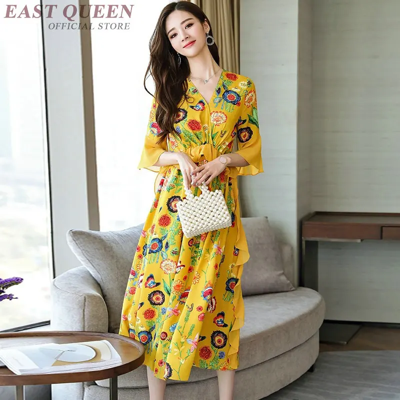 Мексиканское богемное шикарное платье в стиле хиппи праздничное длинное пляжное