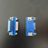 2pcs yt1296 vga connector db15 hdr15 dr15 free shipping 15pin female three rows socket 3 08mm sell at a loss
