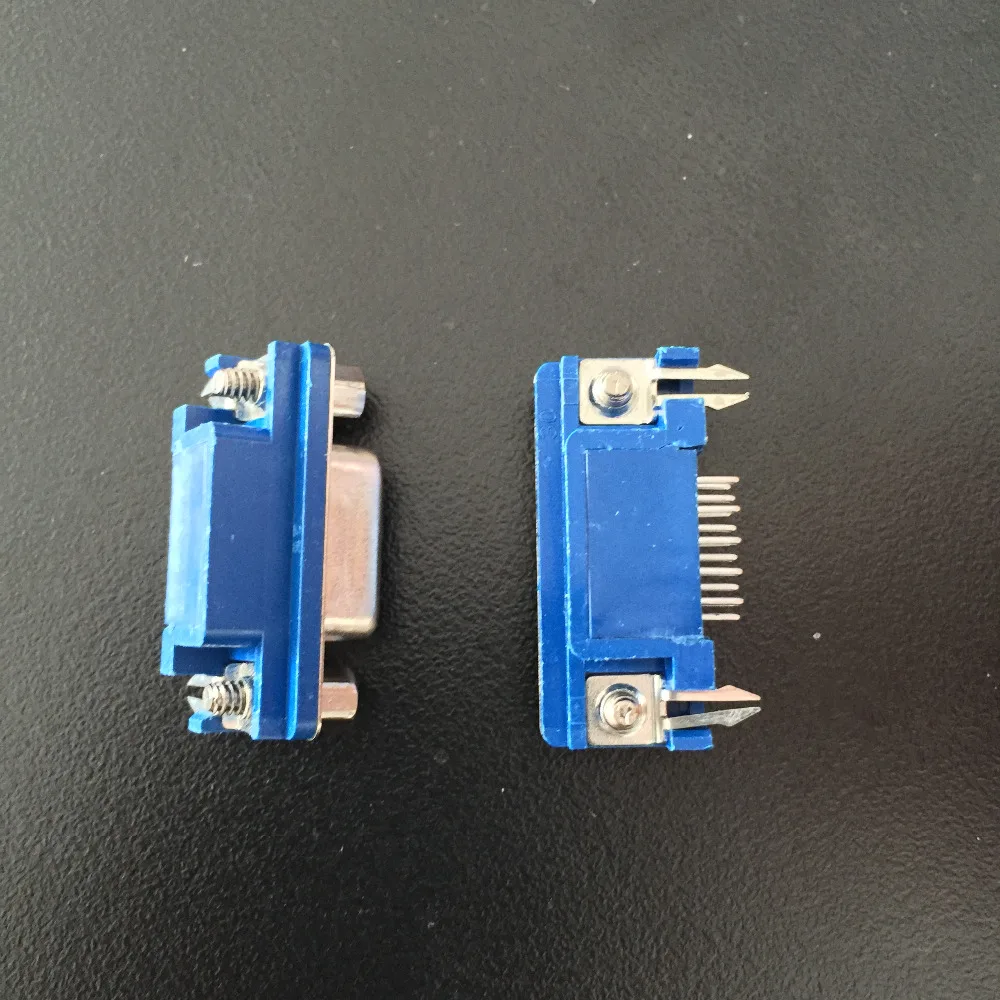 2 шт. YT1296 VGA Разъем DB15 HDR15 DR15 Бесплатная доставка 15PIN женский трехрядный разъем 3