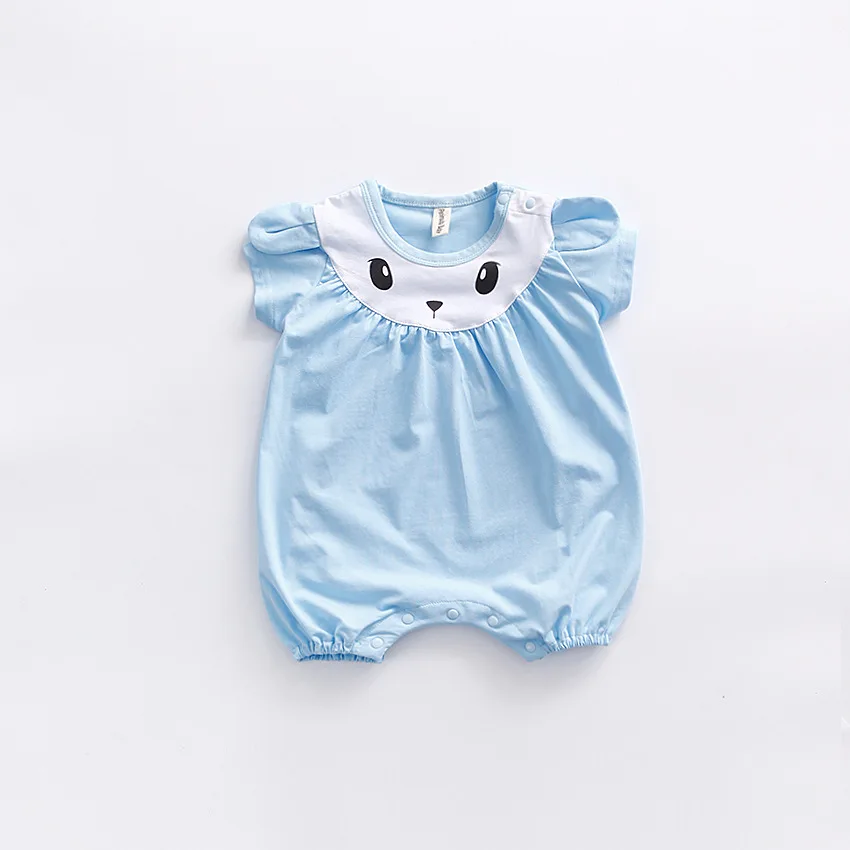 Детские Обувь для девочек комбинезон летние милые короткий рукав Комбинезоны