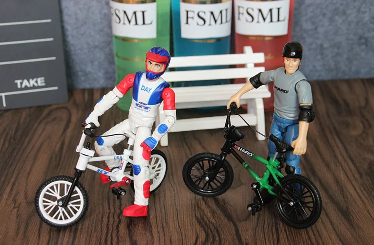 2 шт./лот Забавный Флик Трикс палец велосипед игрушки для детей BMX модель велосипеда подарок