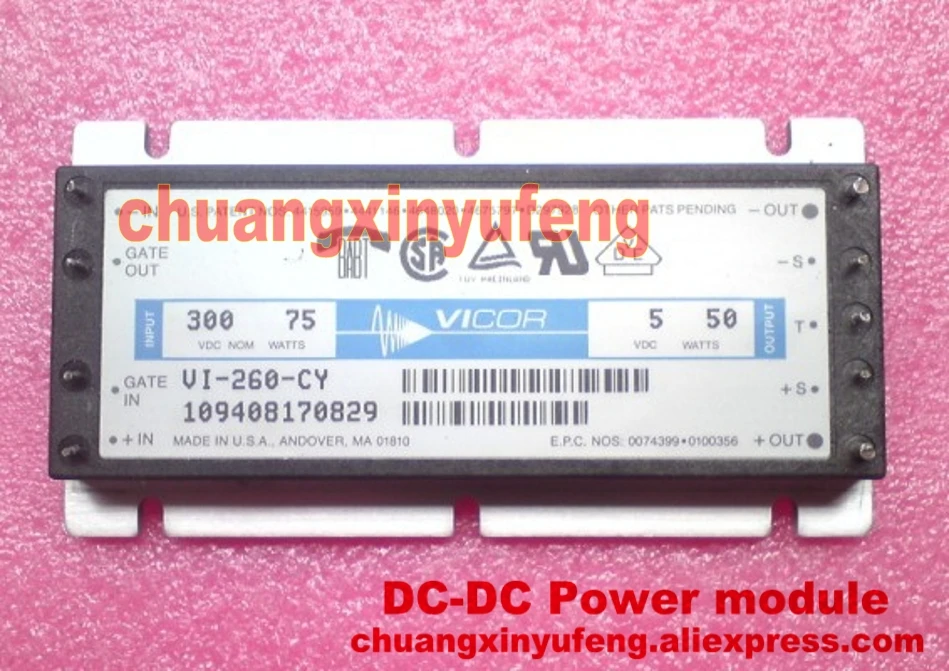 VICOR VI 260 CY DC модуль питания 300 V 5 50W 10A|module|module dcmodule power |