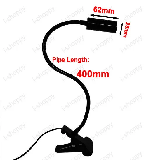 Светодиодная настольная лампа для чтения с клипсой на зажиме офисный и учебный