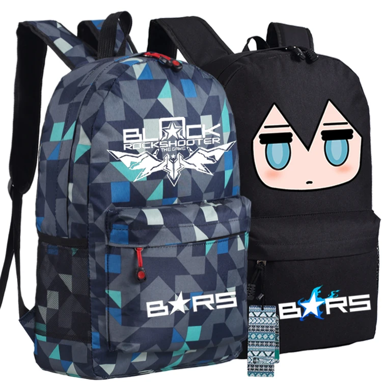 

Cartoon BLACK ROCK SHOOTER BRS Eyes Backpack Book Travel Bag Game Schoolbag Students Bag Cospaly Gifts