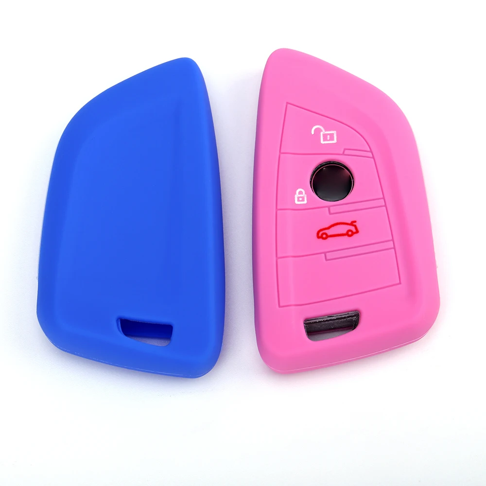 2 кнопки по низкой цене силиконовый для ключа автомобиля чехол Брелок в виде