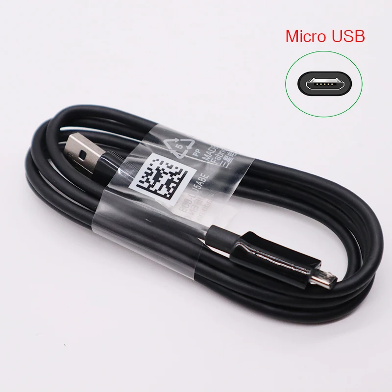 Быстрое зарядное устройство samsung, ЕС, штекер, USB адаптер питания, 5 В, 2A, зарядный кабель Micro USB, для samsung Galaxy S6 S7 edge note4 5, J3, J5, J7, A7, A5