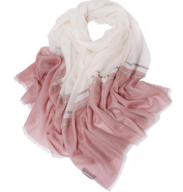 100% козий кашемир пэчворк цветные яркие полосатые женские тонкие шарфы большого