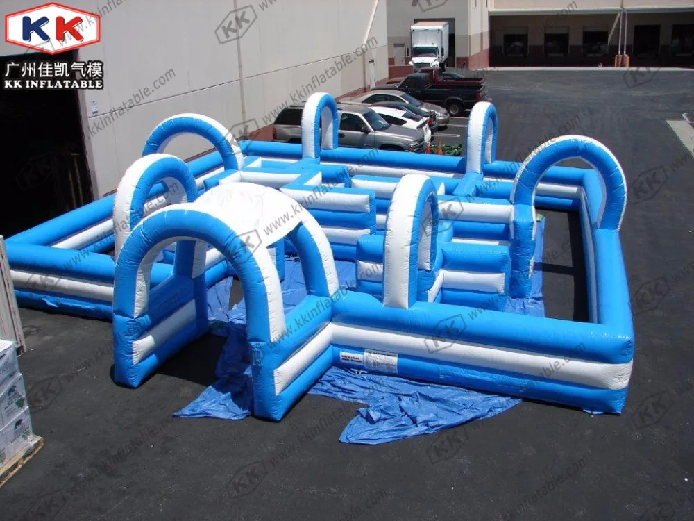 Надувной лабиринт для водяного ружья лазерная бирка стрельбы|inflatable maze|inflatable