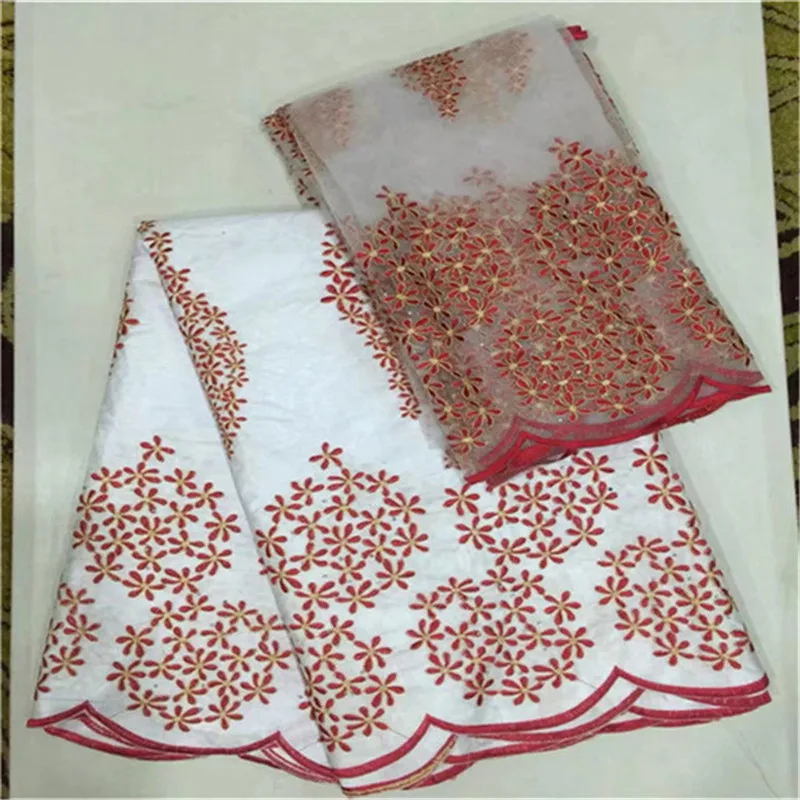 2017 королевский синий АФРИКАНСКАЯ Базен Кружево с французским чистой высокое