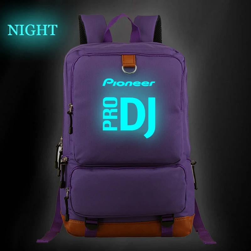 Повседневное Pioneer Pro Dj рюкзак с отражающими вставками для подростков мальчиков и девочек Для мужчин Для женщин рюкзаки большой вместимости, школьные сумки для подростков рюкзак на каждый день
