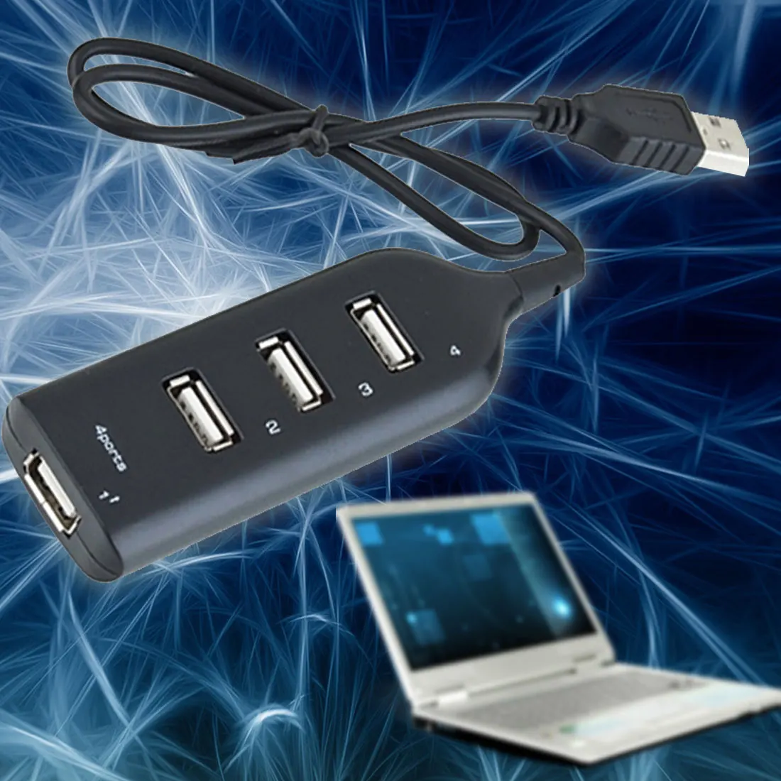 NOYOKERE Новое поступление мини 4 Порты и разъёмы USB концентратор Обмен переключатель для портативных ПК компьютер высокое Скорость