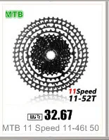 Sunshine-sz 9 скорость кассеты 11-40 t/11-42 t/11-46 t/11-50 t Ширина горного велосипеда MTB маховик совместим с M430 M4000 M590