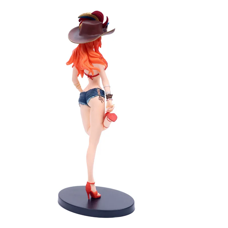 Экшн фигурки аниме One Piece Sexy экшн фигурка нами Toy 27 см Cosplay пиратские строительные